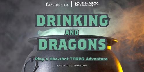 Drinking and Dragons at The Cauldron