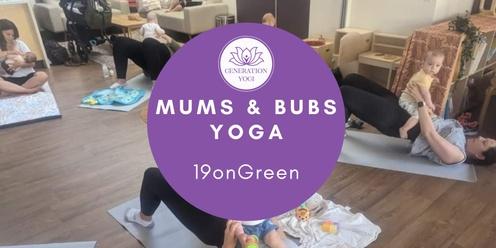 19onGreen T2 Mums and Bubs Yoga Playgroup