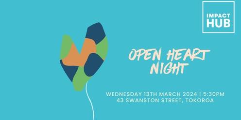  Wahine Wednesday: Open Heart Night