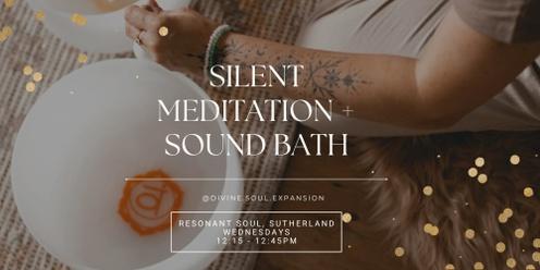 Silent Meditation + Sound Bath 