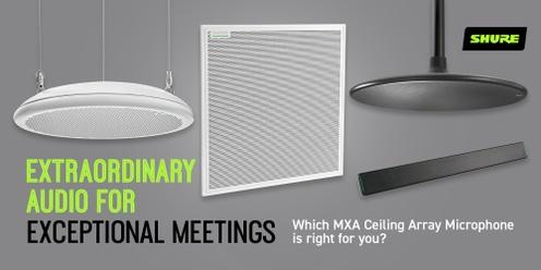 Adelaide MXA Roadshow- Which microphone is right for you?