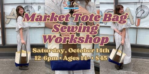 Market Tote Bag Sewing Workshop