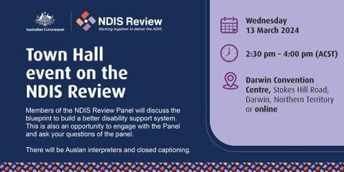 NDIS Review Town Hall Event - Darwin