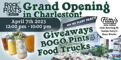 ROCK N' ROOTS PLANT CO. CHARLESTON GRAND OPENING PARTY at Fatty's Beer Works! (Charleston, SC)