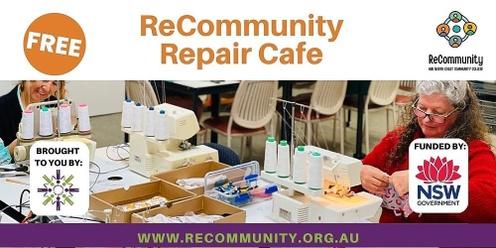 ReCommunity STITCHED TOGETHER Repair Cafe (Saturday) | PORT MACQUARIE