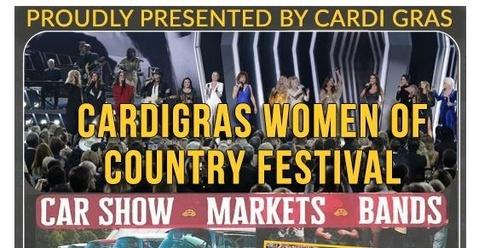 CardiGras Women Of Country Festival