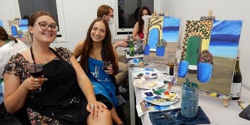 Paint and Sip Class: the Greek House