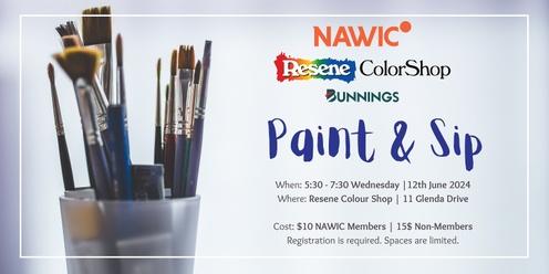 NAWIC Queenstown and Resene Paint and Sip