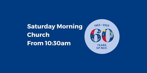 Saturday Morning - Church service