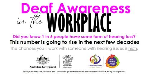Deaf Awareness in the Workplace (Stanthorpe)