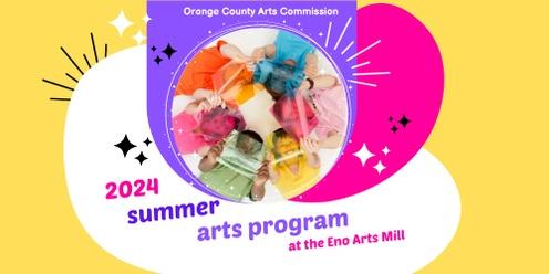 2024 Arts Immersion Summer Camp at Eno Arts Mill