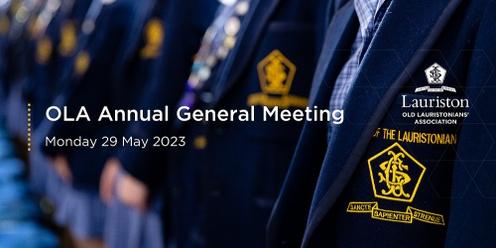 OLA Annual General Meeting 2023