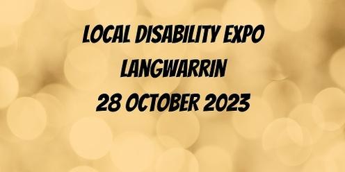 Local Disability Expo 2023 Stallholder Registration