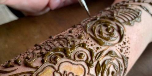 Create & Sip Ancient Henna for Modern Self-care Adult Workshop