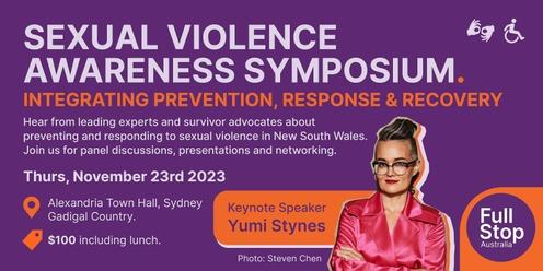 Sexual Violence Awareness Symposium hosted by Full Stop Australia