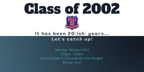 Mudgee High Class of 2002 Reunion