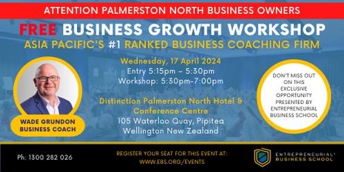 Free Business Growth Workshop - Palmerston North (local time)