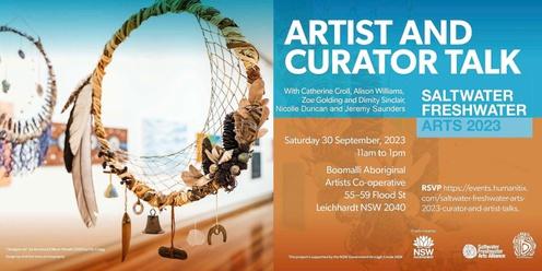 Saltwater Freshwater Arts 2023 Curator and Artist Talk