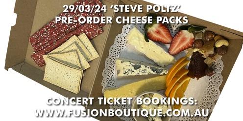BAROQUE pre-order CHEESE PACK for the "Steve Poltz" concert
