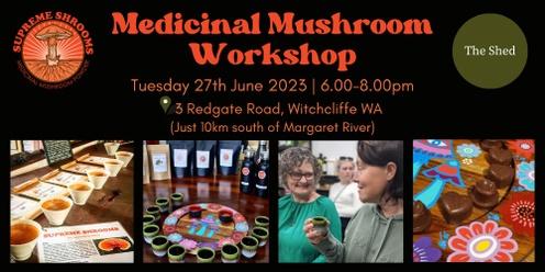 Medicinal Mushrooms Workshop at The Shed Witchcliffe
