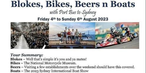 Blokes, Bikes, Beers n Boats