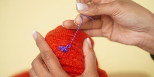Make Do and Mend: Woven and Knitwear Patching