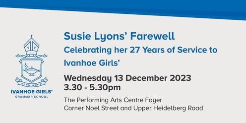 Susie Lyons' Farewell 