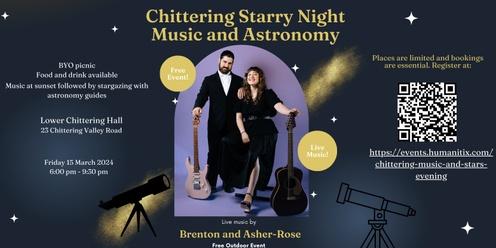 Chittering Starry Night Music and Astronomy