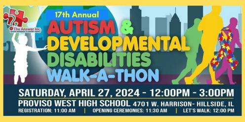 Autism Developmental Disabilities Walk-A-Thon