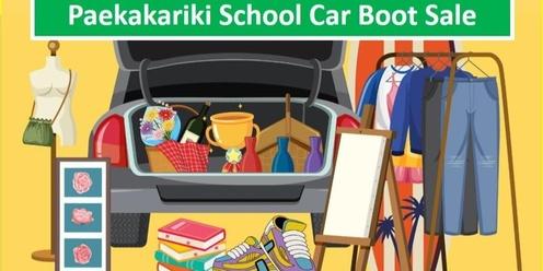 Paekakariki School Car Boot Sale
