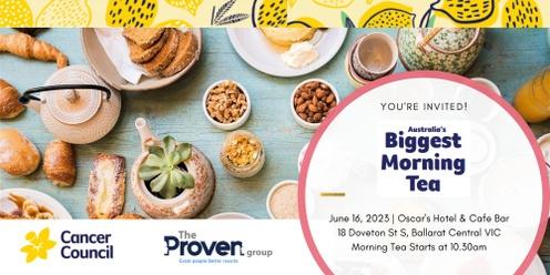 The Proven Group's Biggest Morning Tea - Ballarat