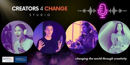 Creators4Change Studio Launch