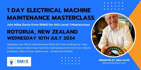 Mike Davis, EMKE presents 1 day Electrical Machine Masterclass in Rotorua NZ [Level 1] 