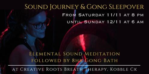 Sound Journey & Gong Sleepover