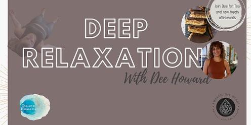Deep Relaxation Workshop Island Healing Newhaven 