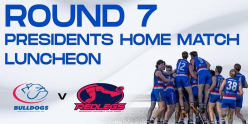 Round 7  President's Home Match Luncheon Central v Norwood