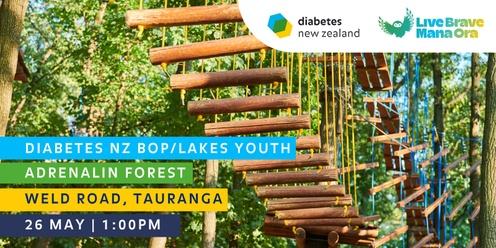 Diabetes NZ BOP/Lakes Youth: Adrenalin Forest