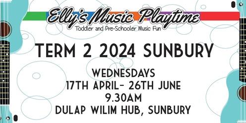 Elly's Music Playtime - Term 2 2024 - Wednesday Sunbury