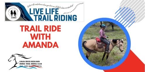 Trail Ride - Rathdowney Break-Up Ride - Rathdowney with Amanda
