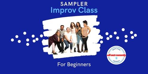 Sampler Improv Class For Beginners