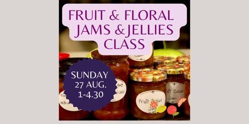  Fruit and Floral Jams and Jellies Class 