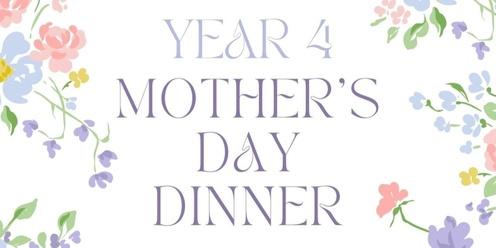 Year 4 Mother's Day Dinner