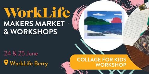 Landscape Collage With Ali Gerristen for the WorkLife Makers Market & Workshops