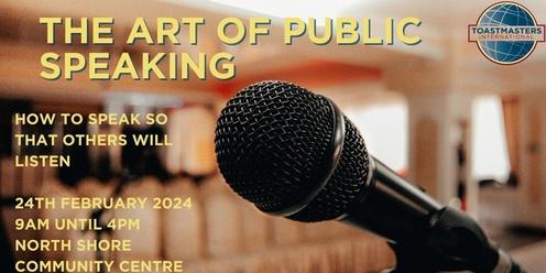  The Art of Public Speaking 
