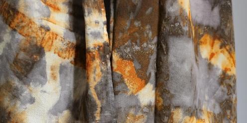 Dyeing and Printing with Rust and Tannin Workshop