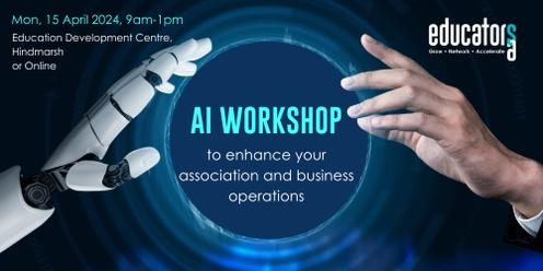 AI workshop to enhance your association and business operations