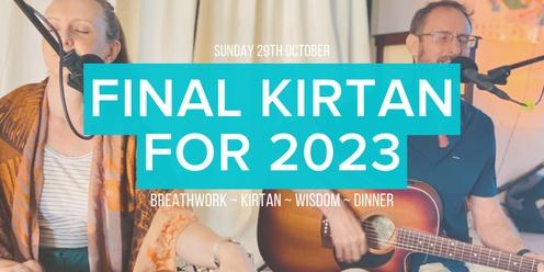 Final Kirtan for 2023
