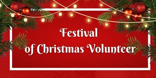 Festival of Christmas Volunteer - Singleton 2023