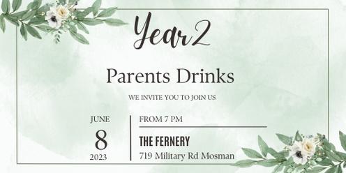 Year 2 Parents Drinks