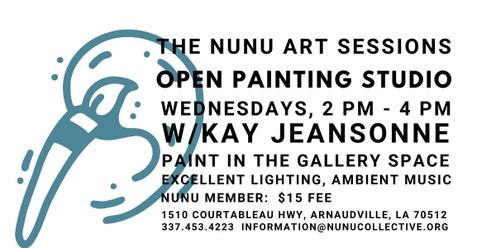NUNU Sessions-Open Painting Studio